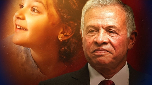 The King of Jordan and the Children of Gaza still