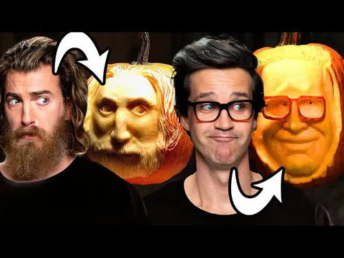 We Hired A Professional Pumpkin Carver still