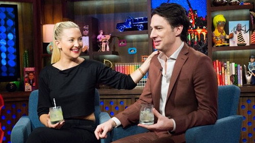 Kate Hudson & Zach Braff still