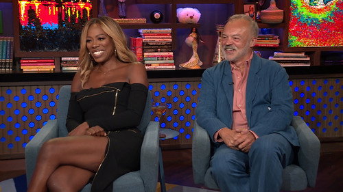 Graham Norton and Yvonne Orji still