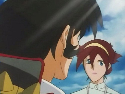 Mobile Fighter G Gundam Season 1 Episode 42 - Assault of the Four Evil Kings! Soaring Raven Gundam