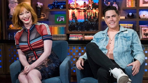 Tom Sandoval; Christina Hendricks still