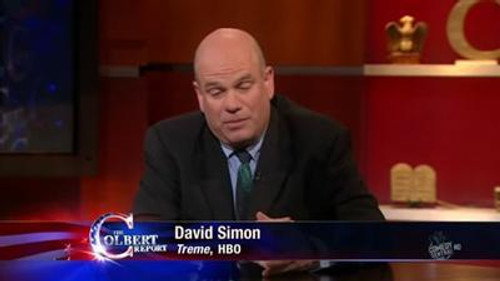 The Colbert Report Season 6 Episode 47 - David Simon
