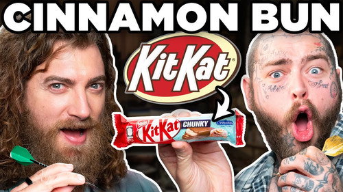 International Kit Kat Taste Test ft. Post Malone still