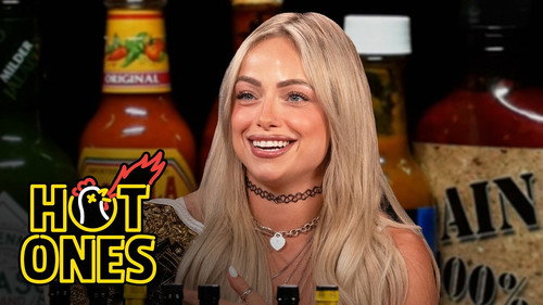Hot Ones Season 31 Episode 4 - Liv Morgan Cuts a Promo While Eating Spicy Wings