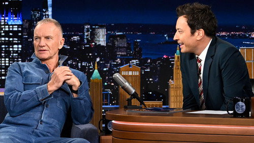 The Tonight Show Starring Jimmy Fallon Season 13 Episode 78 - Sting, Minnie Driver, Ruthie Rogers, Sting & Shaggy from The Last Ship