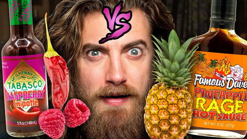 Fruit Hot Sauce Taste Test still