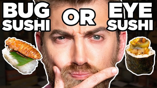 Guess The REAL Gross Food (GAME) | 2 FOODS AND A LIE still