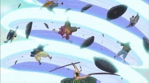 One Piece Season 14 Episode 555 - Deadly Attacks One After Another! Zoro and Sanji Join The Battle!