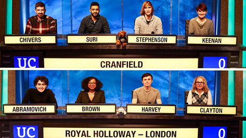 University Challenge Season 52 Episode 5 - Cranfield v Royal Holloway, London
