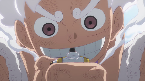 Luffy vs. Kizaru!  A Fierce Kaleidoscopic Battle still