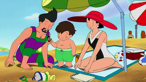 George Shrinks Season 1 Episode 11 - A Day at the Beach
