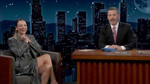 Kaley Cuoco; Kermit the Frog; The Format still