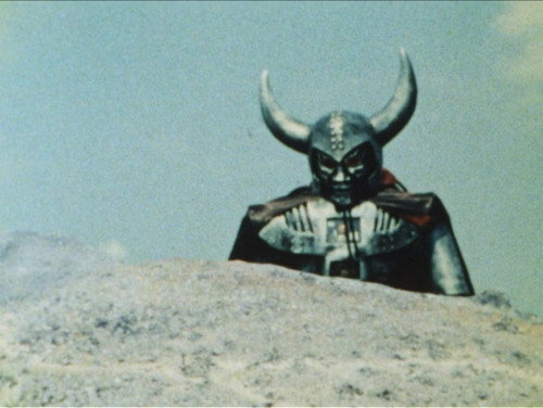 Showdown! King Dark vs. X Rider still