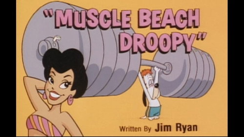 Tom & Jerry Kids Show Season 2 Episode 17 - Muscle Beach Droopy