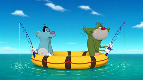 Oggy and the Cockroaches Season 2 Episode 69 - Sea Risks