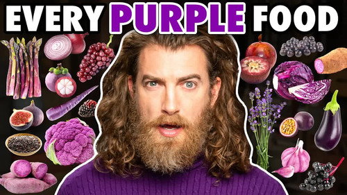 We Tried EVERY Purple Food still
