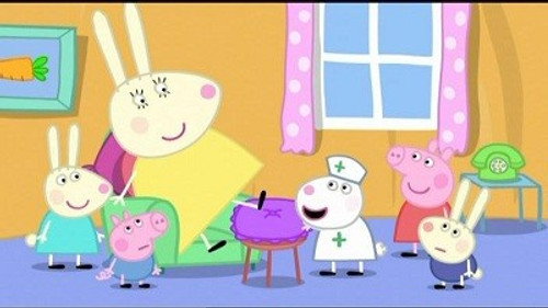 Peppa Pig Season 3 Episode 37 - Miss Rabbit's Day Off
