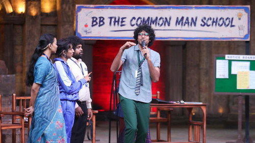 Bigg Boss The Common Man Season 1 Episode 19 - The Common Man: Contestants Are Back to School
