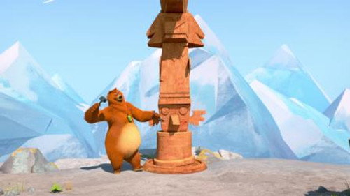 Grizzy & the Lemmings Season 1 Episode 30 - Bear Art