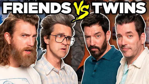 Best Friends vs Twins Challenge (ft. Property Brothers) still