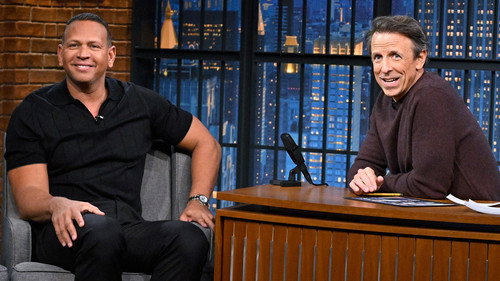 Late Night with Seth Meyers Season 13 Episode 24 - Alex Rodriguez, Dakota Fanning