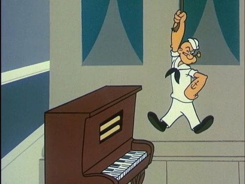 Popeye the Sailor Season 1 Episode 142 - Popeye the Piano Mover