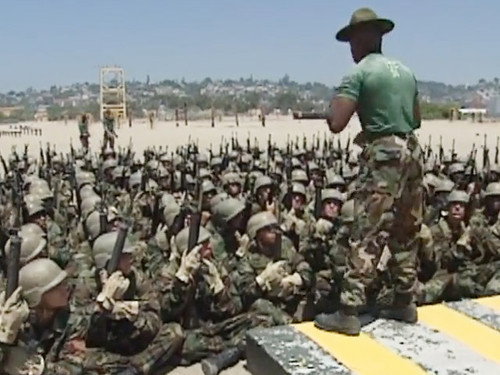 Combat Training. still