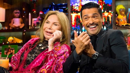 Elsa Patton & Mark Consuelos still