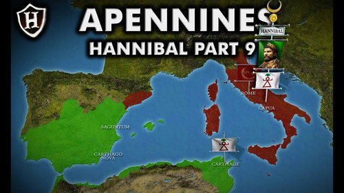HistoryMarche Season 3 Episode 11 - Back across the Apennines ⚔️ Hannibal (Part 9) - Second Punic War