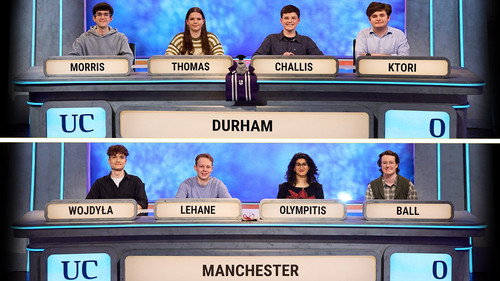 University Challenge Season 56 Episode 2 - Durham v Manchester