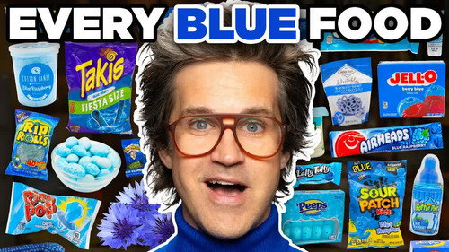 We Tried EVERY Blue Food still