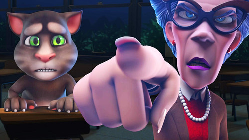 Talking Tom and Friends Season 2 Episode 17 - Back to School