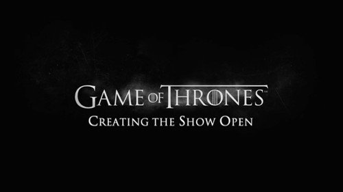 Creating the show open still