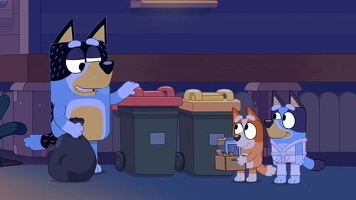 Bluey Season 2 Episode 42 - Bin Night
