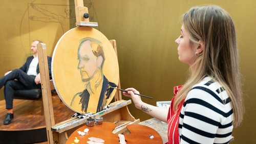 Portrait Artist of the Year Season 5 Episode 5 - Georgina Campbell, Mark Gatiss & Tanni Grey-Thompson