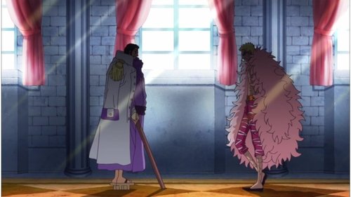 One Piece Season 16 Episode 667 - The Admiral's Decision! Fujitora vs. Doflamingo!
