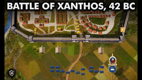 HistoryMarche Season 5 Episode 12 - Battle of Xanthos, 42 BC ⚔️ Rise of Caesar Augustus (Part 3) - Ancient history DOCUMENTARY