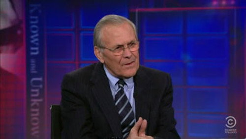 Donald Rumsfeld still