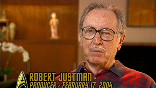 Red Shirt Logs: Robert Justman Discusses "The Corbomite Maneuver" still