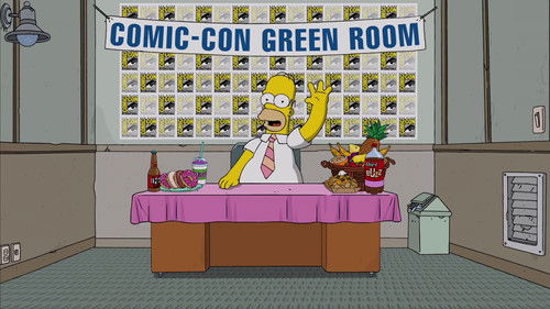 Homer from the Green Room at San Diego Comic-Con 2016 still