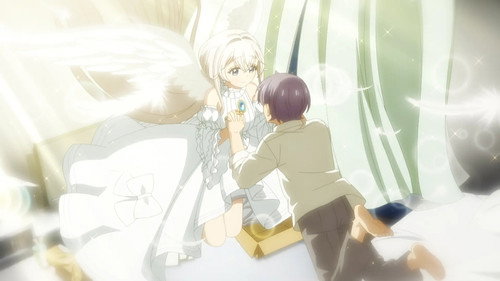 Towa and Shintaro still