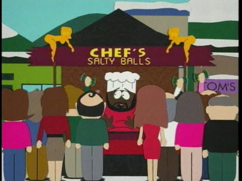 Chef's Chocolate Salty Balls Music Video still