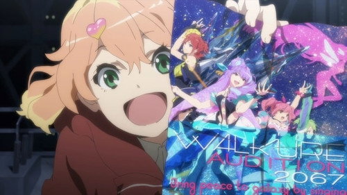 Macross Δ Season 1 Episode 1 - Prologue on the Battlefield