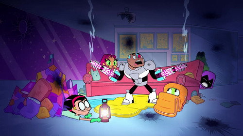 Teen Titans Go! Season 2 Episode 10 - Slumber Party