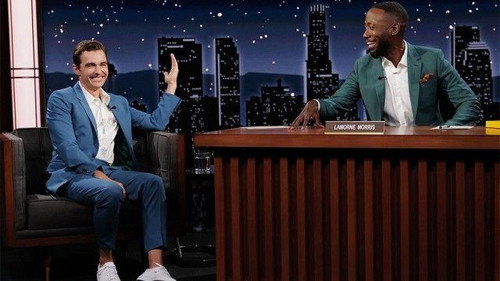 Lamorne Morris, Dave Franco, Trevante Rhodes, Tedeschi Trucks Band still