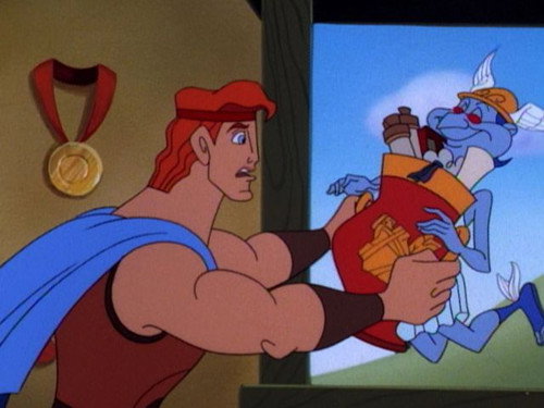 Hercules and the Yearbook still
