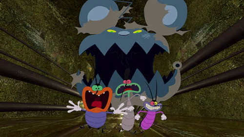 Oggy and the Cockroaches Season 7 Episode 23 - Mouse Attack