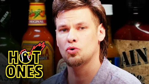 Hot Ones Season 8 Episode 9 - Theo Von Fights the Dark Arts While Eating Spicy Wings