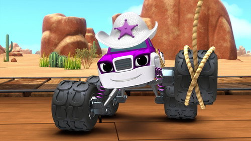 Blaze and the Monster Machines Season 6 Episode 11 - Starla's Wild West Birthday